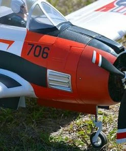 FMS 1400mm T-28D Trojan V4 - ARTF With Reflex -FMS Sales Shop FMS083PRED REFV2 1