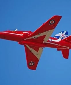 FMS BAE Hawk Red Arrows 80mm EDF- PNP -FMS Sales Shop FMS099P REF 3