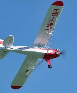 FMS Piper J-3 Cub W/Floats 1400mm V4 PNP -FMS Sales Shop FMS106PF REFV2 2