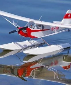 FMS Piper J-3 Cub W/Floats 1400mm V4 PNP -FMS Sales Shop FMS106PF REFV2 9