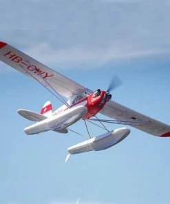 FMS Piper J-3 Cub W/Floats 1400mm V4 PNP