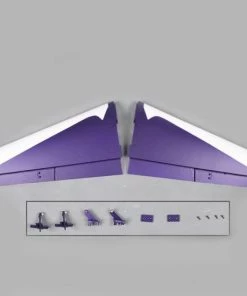 FMS 80mm Futura Purple Main Wing Set