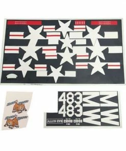 FMS 1700mm F7F Tigercat Blue Decal - Bk