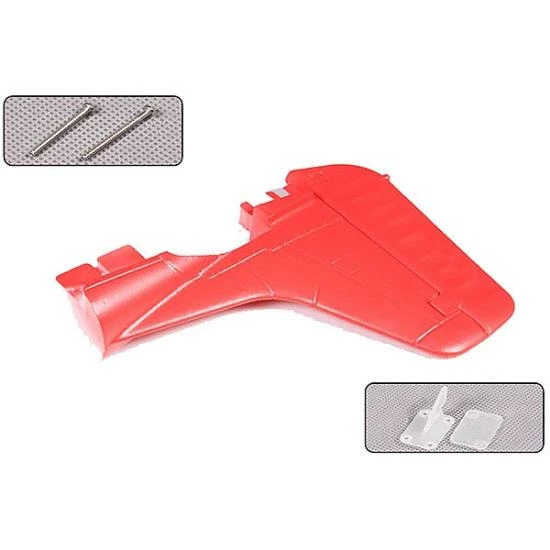 FMS 1700mm P51 Rudder - Red Tail 1 FMS 1700mm P51 Rudder - Red Tail