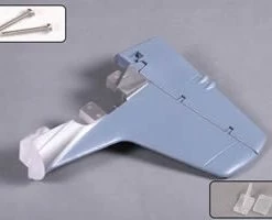 FMS T28 Trojan (1.4M) Rudder - Silver ** CLEARANCE **