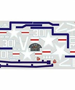 FMS 1700mm F4U Sticker Sheet Blue