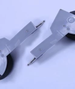 FMS 1M P47 Main Landing Gear Set Strut And Tires