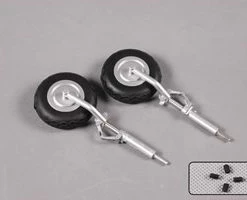 FMS P51B Main Landing Gear Strut (2)