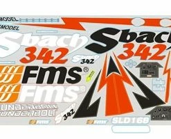 FMS 1.3M Sbach Decal Sheet