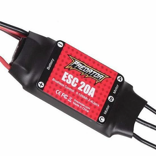 FMS Predator 20A Esc (Jst) 1 FMS Predator 20A Esc (Jst)